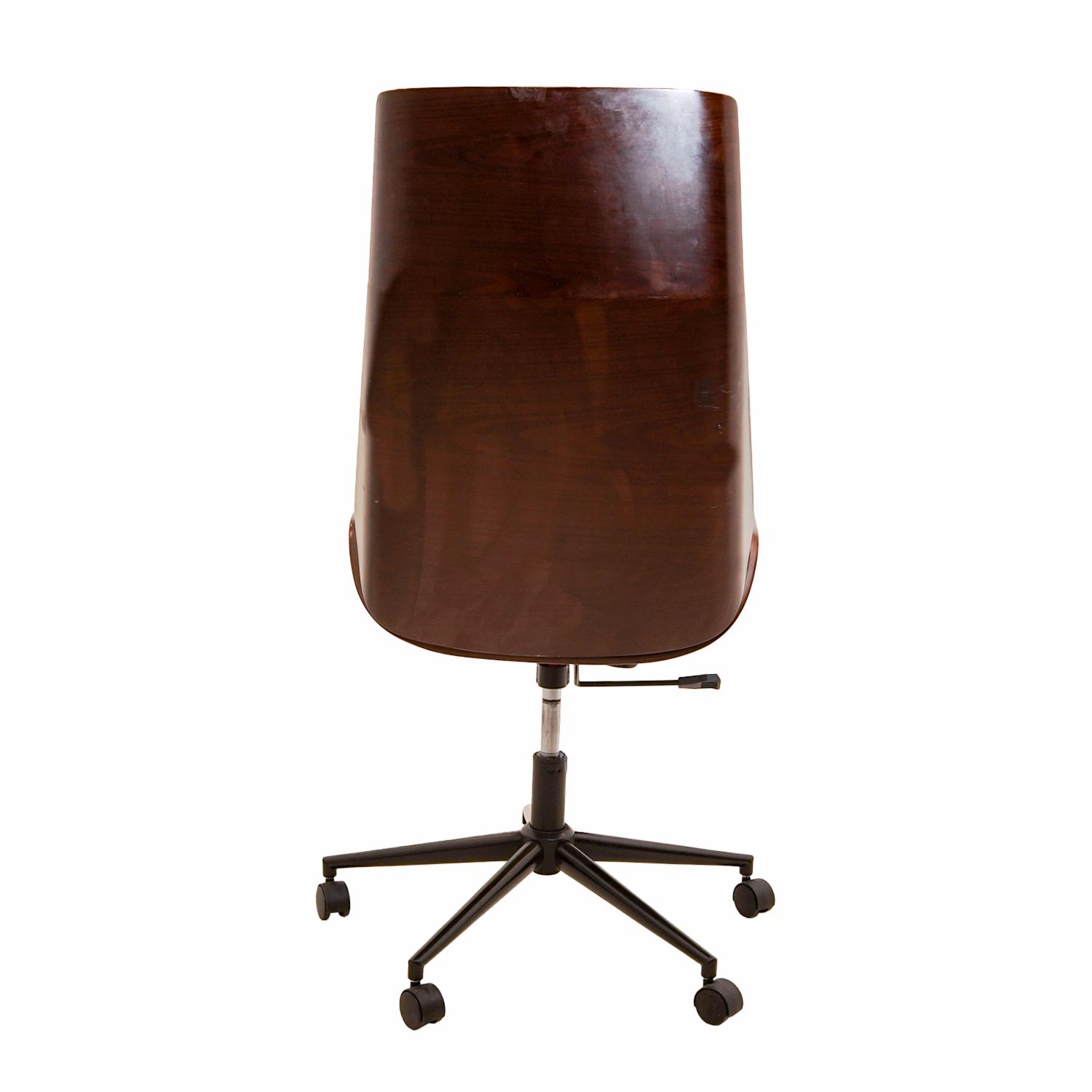 Silla De Oficina Ejecutiva Negra FREE HOME Cuerina