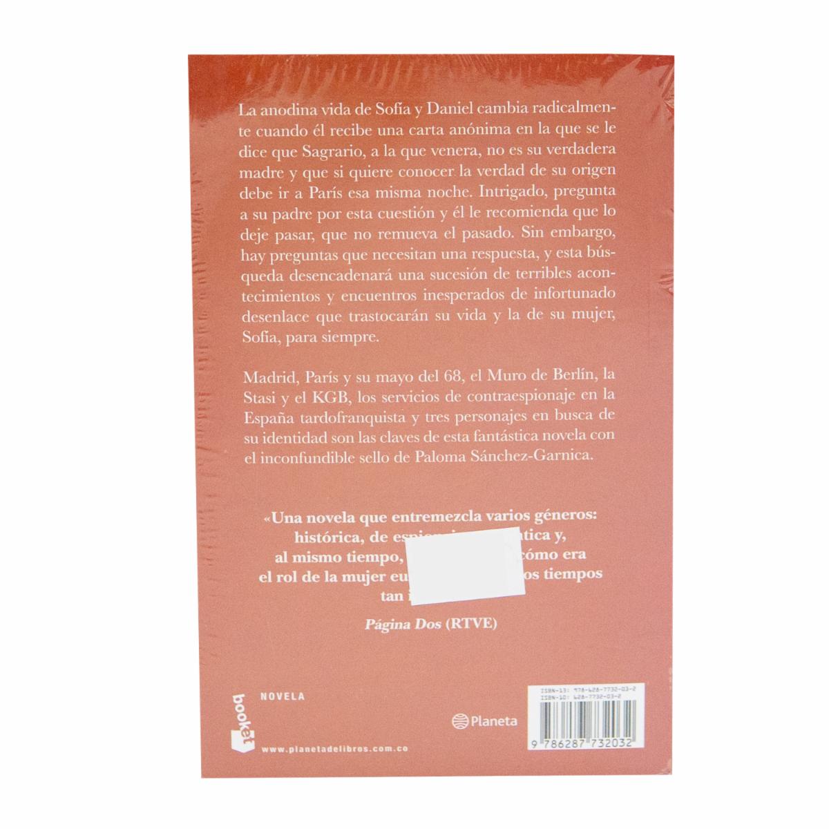 Libro La Sospecha De Sofía BOOKET 654 Páginas
