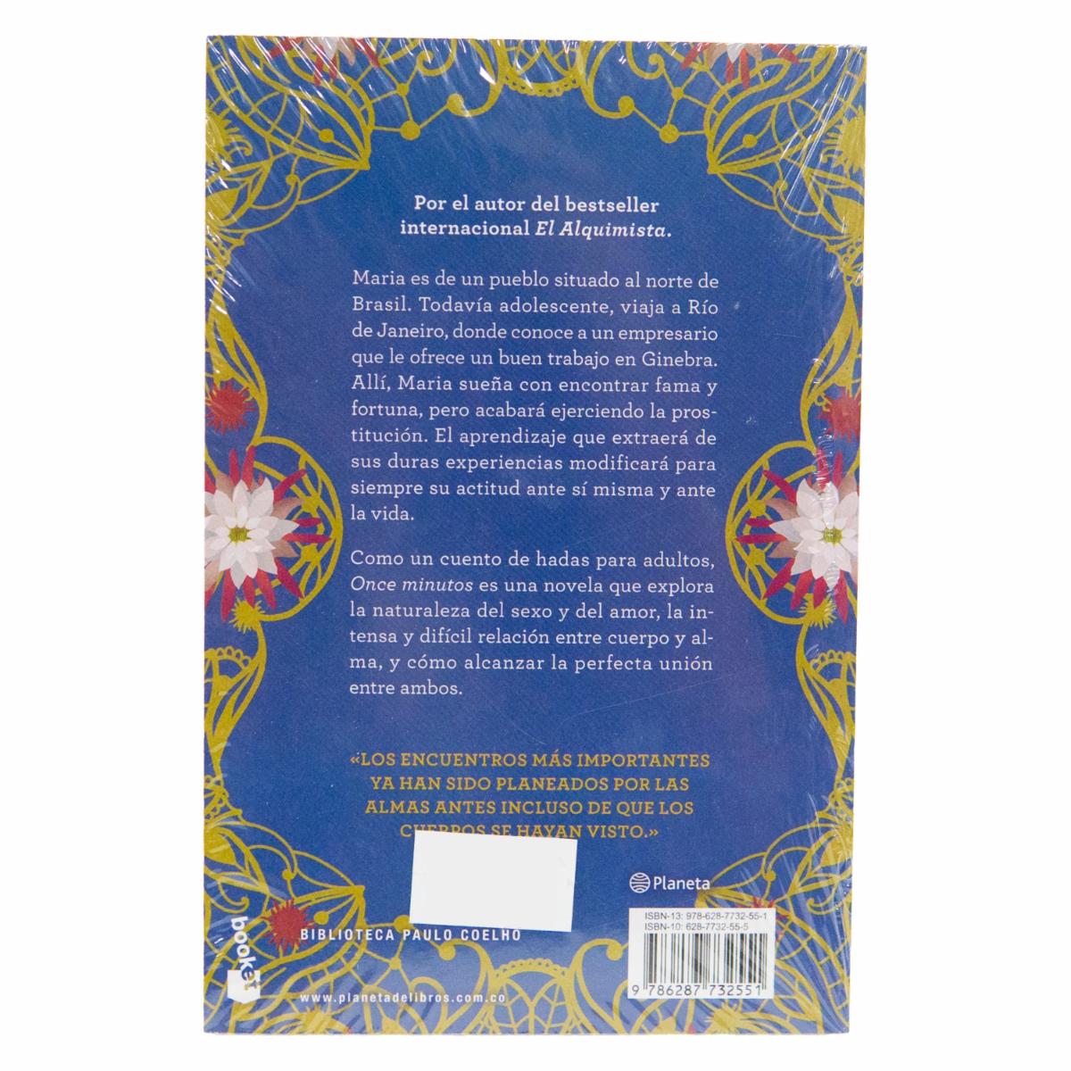 Libro Once Minutos BOOKET 280 Páginas