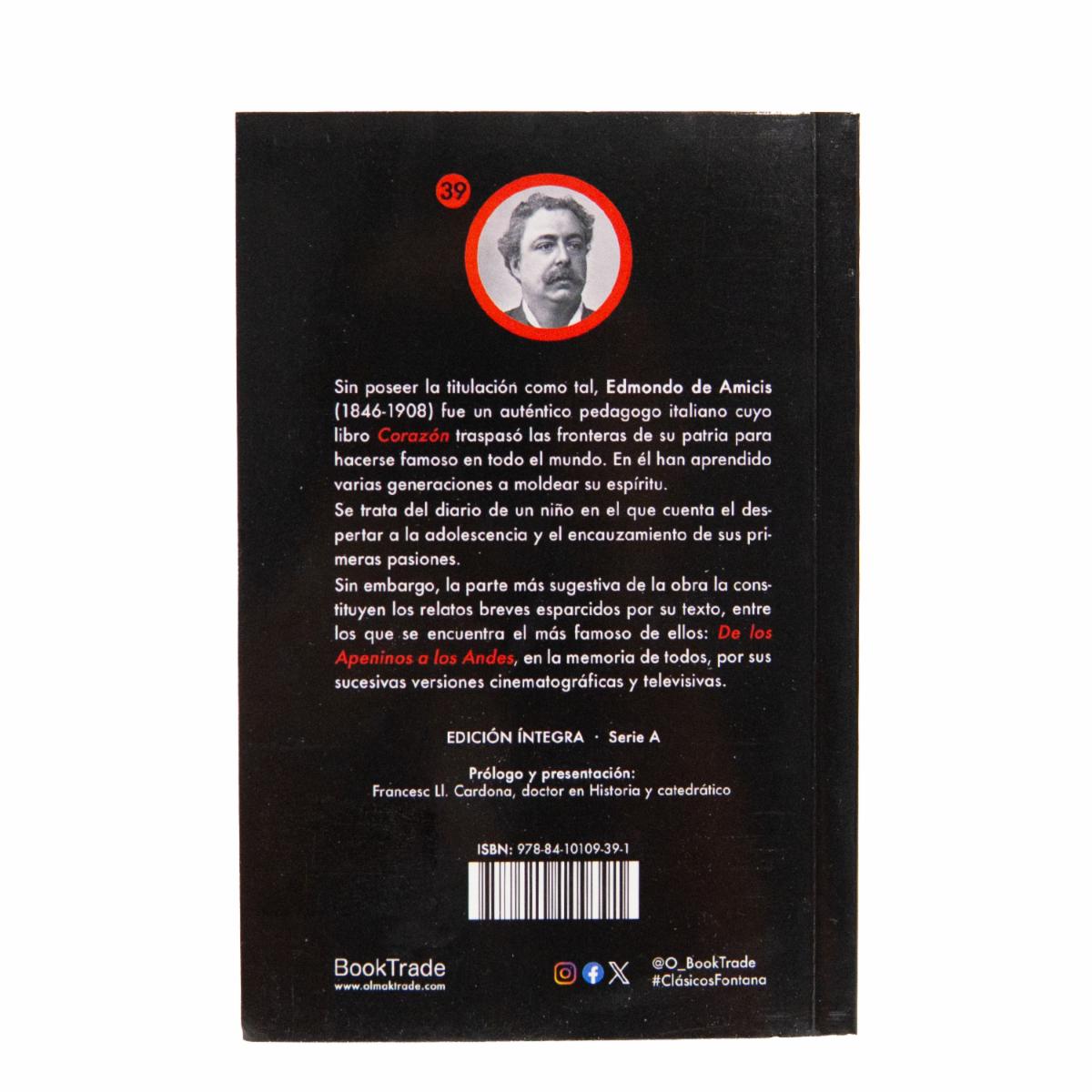 Libro Corazon Diario De Un Nino FONTANA 349 Páginas