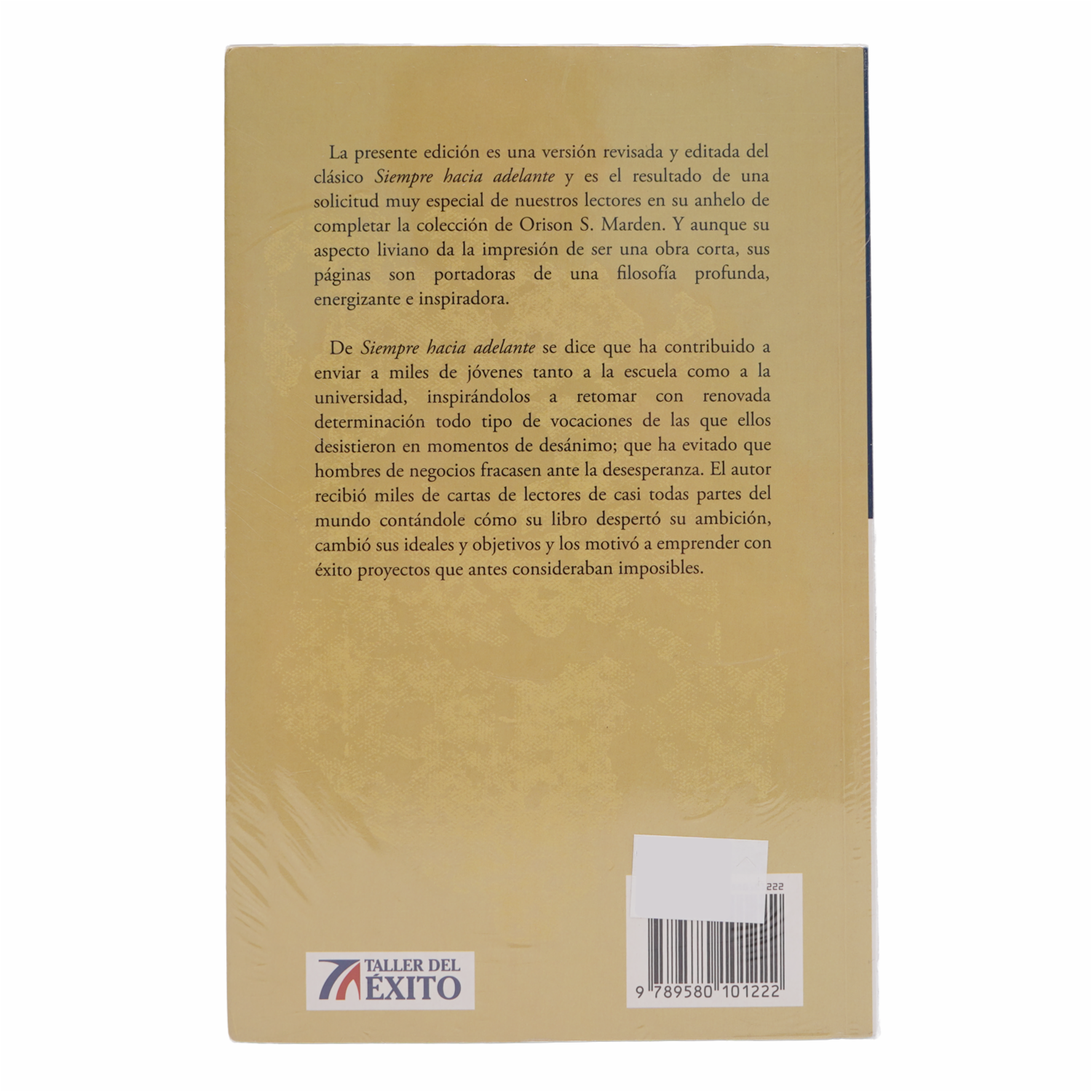 Libro Siempre Hacia Adelante TALLER DEL ÉXITO 268 Páginas