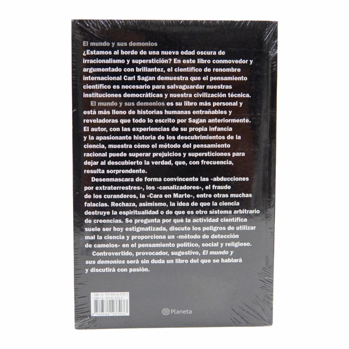 Libro El Mundo Y Sus Demonios PLANETA 493 Páginas