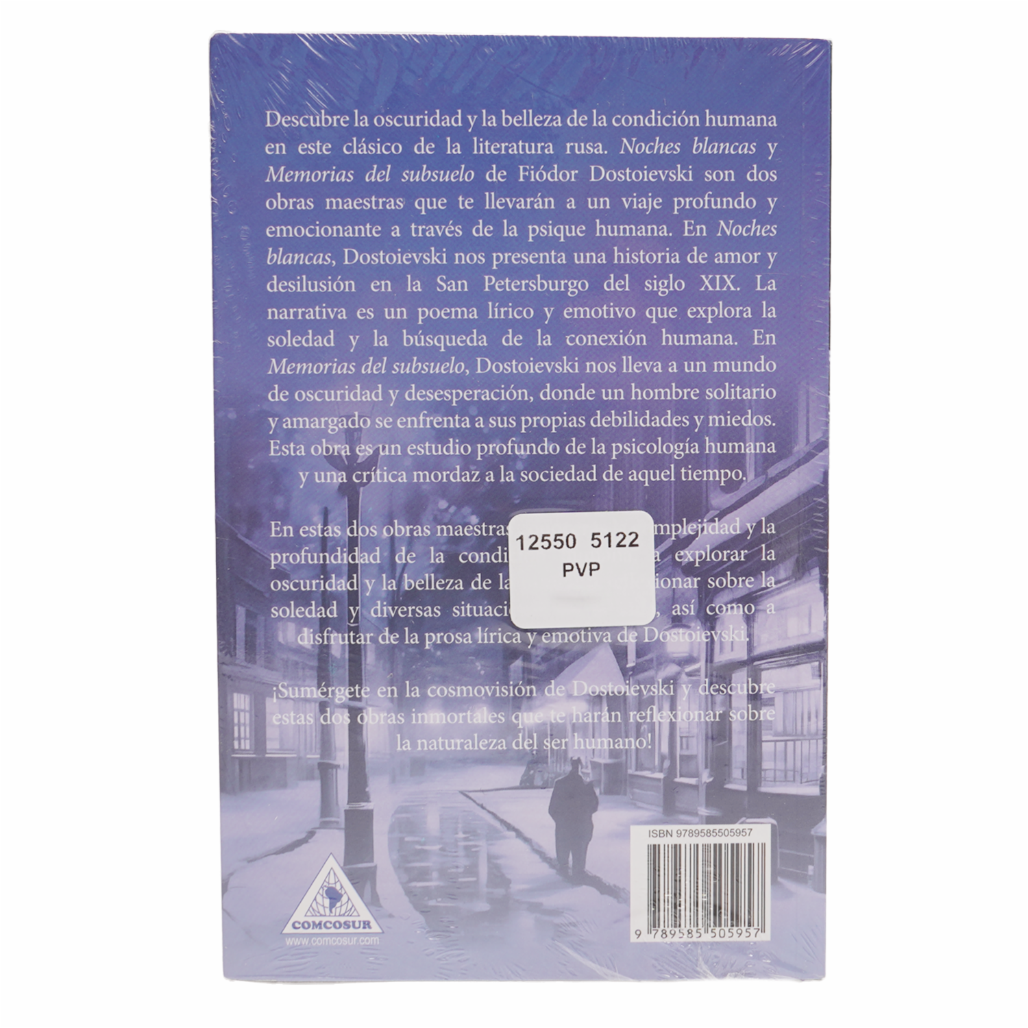 Libro Noches Blancas Y Memorias Del Subsuelo COMCOSUR 217 Páginas