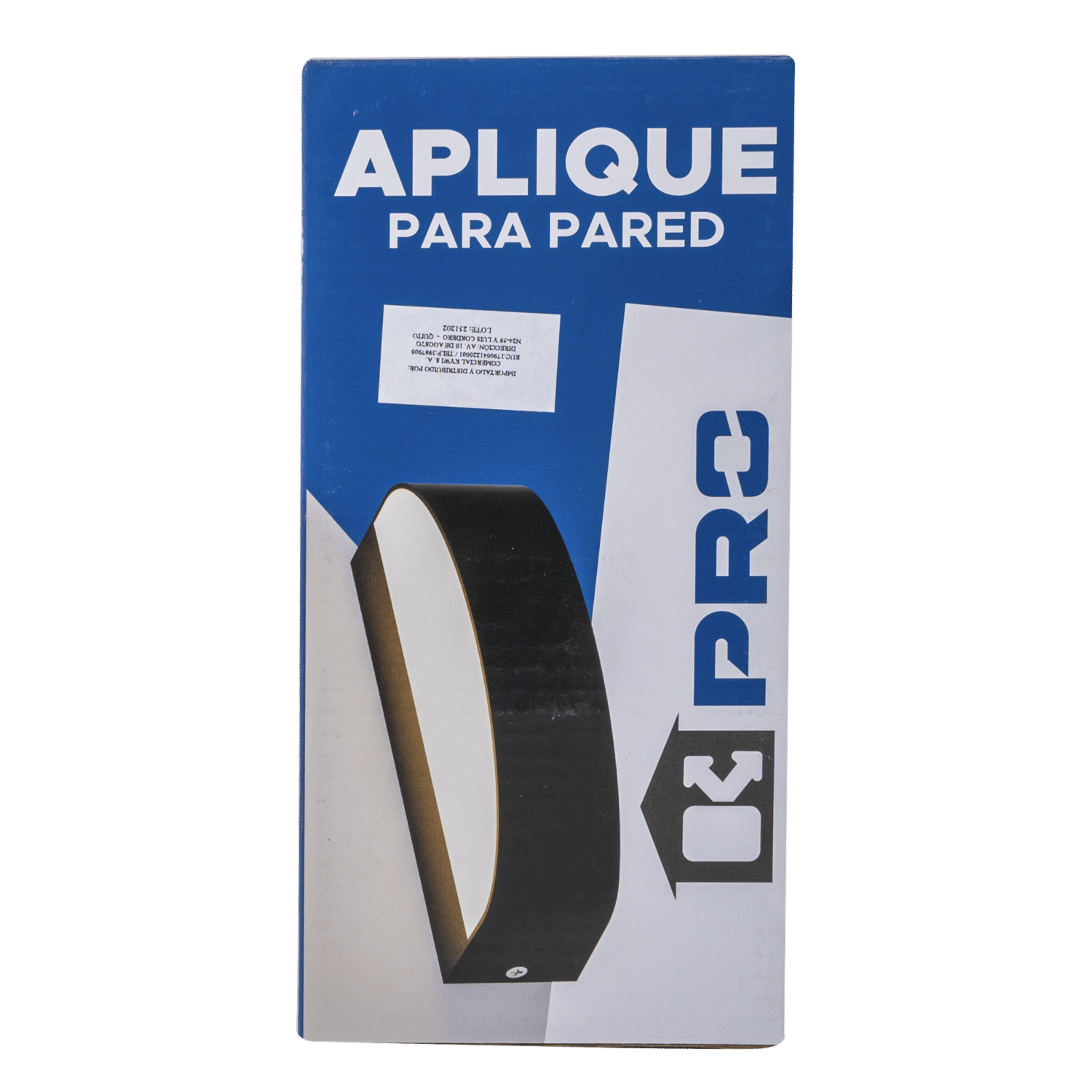 Aplique Led Media Luna 3000K Para Exterior K PRO Unidad