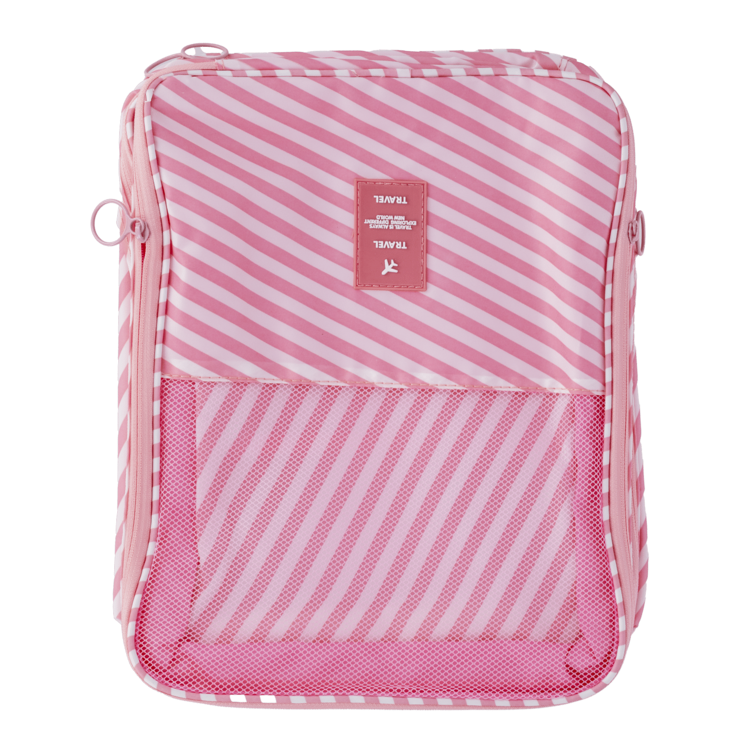 Bolsa Organizadora Para Zapatos Kim Rosa FREE HOME 29X22X14 Cm