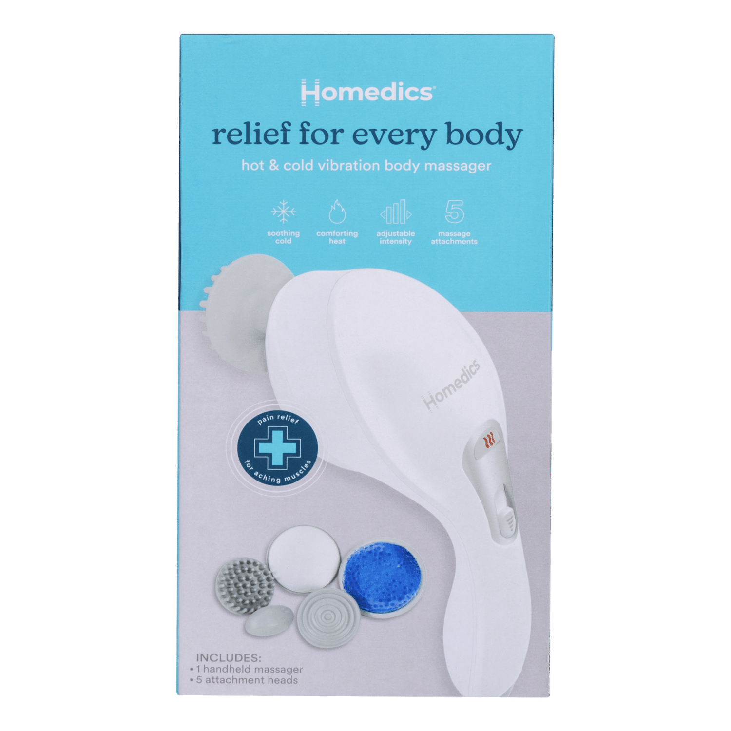 Masajeador Eléctrico De Vibración Frío Y Caliente HOMEDICS Unidad