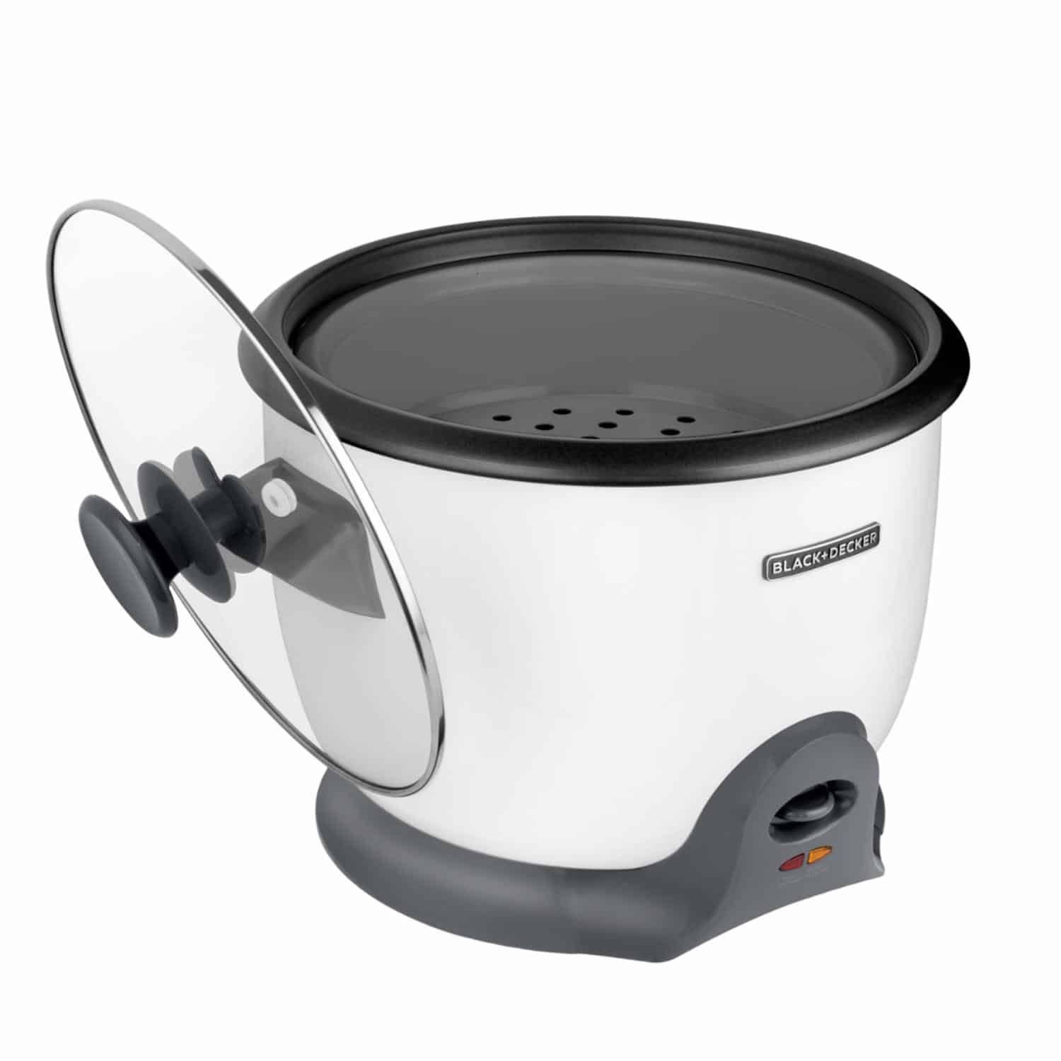 Olla Arrocera 28 Tazas Con Tapa De Vidrio Y Vaporera BLACK & DECKER 28 Tazas 1000 W