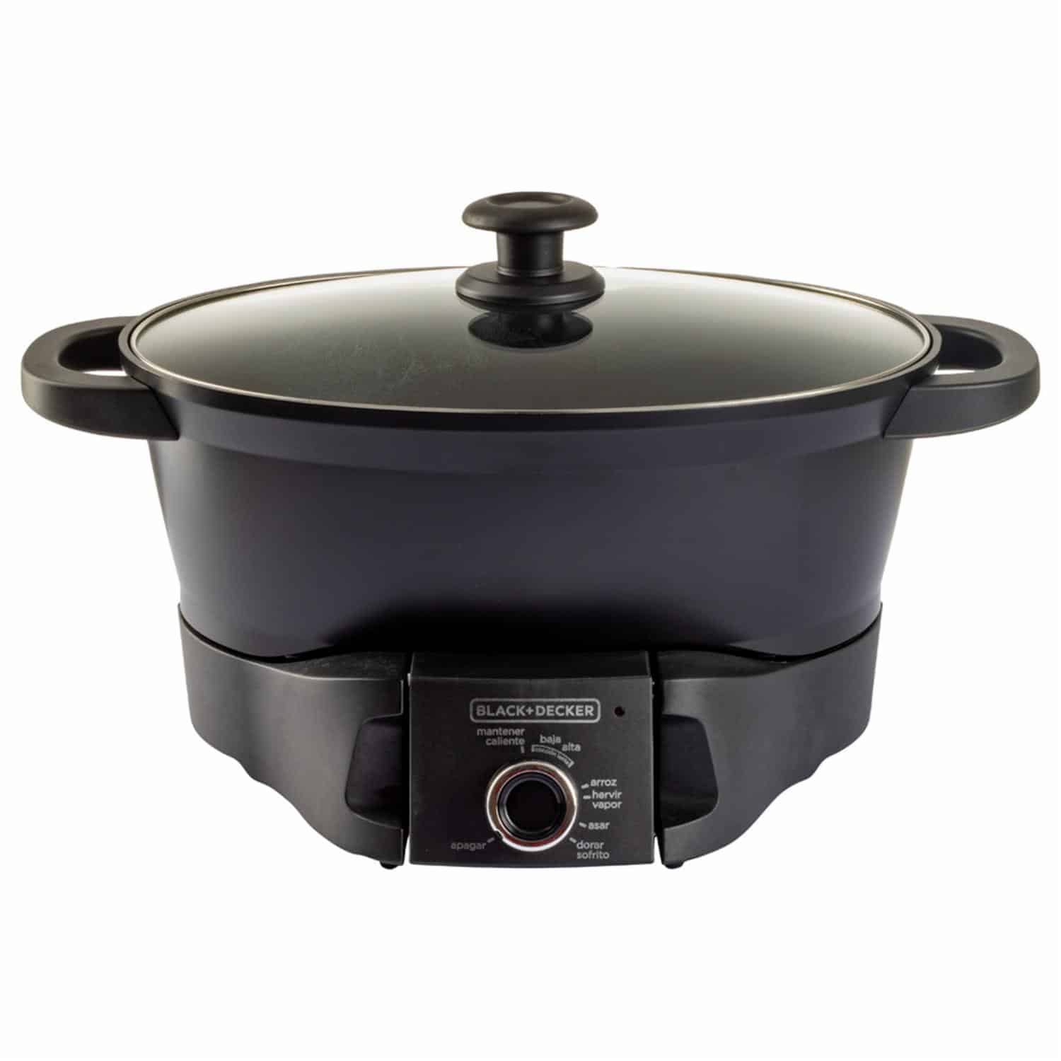 Olla Eléctrica Multicooker  5 En 1 Negro BLACK & DECKER 6,5 Litros