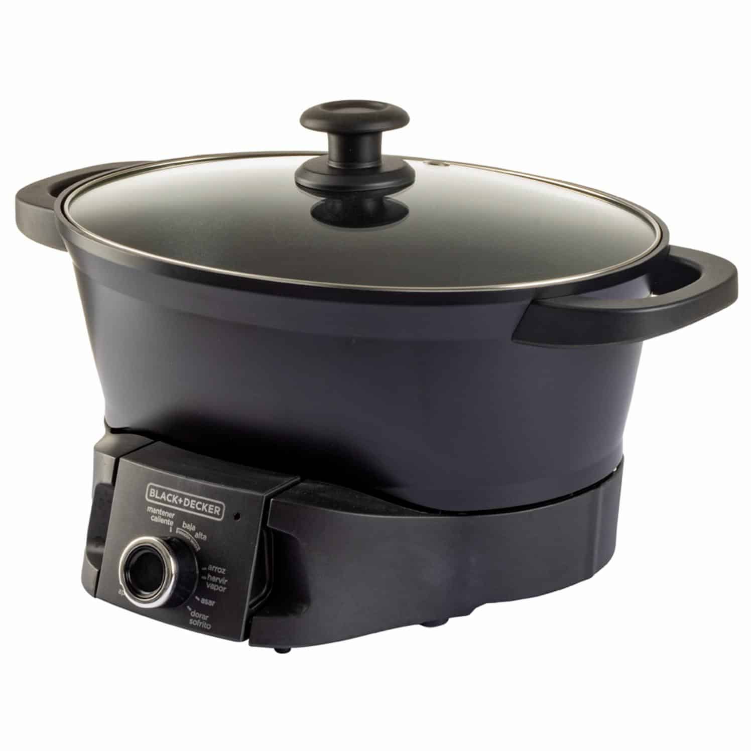 Olla Eléctrica Multicooker  5 En 1 Negro BLACK & DECKER 6,5 Litros