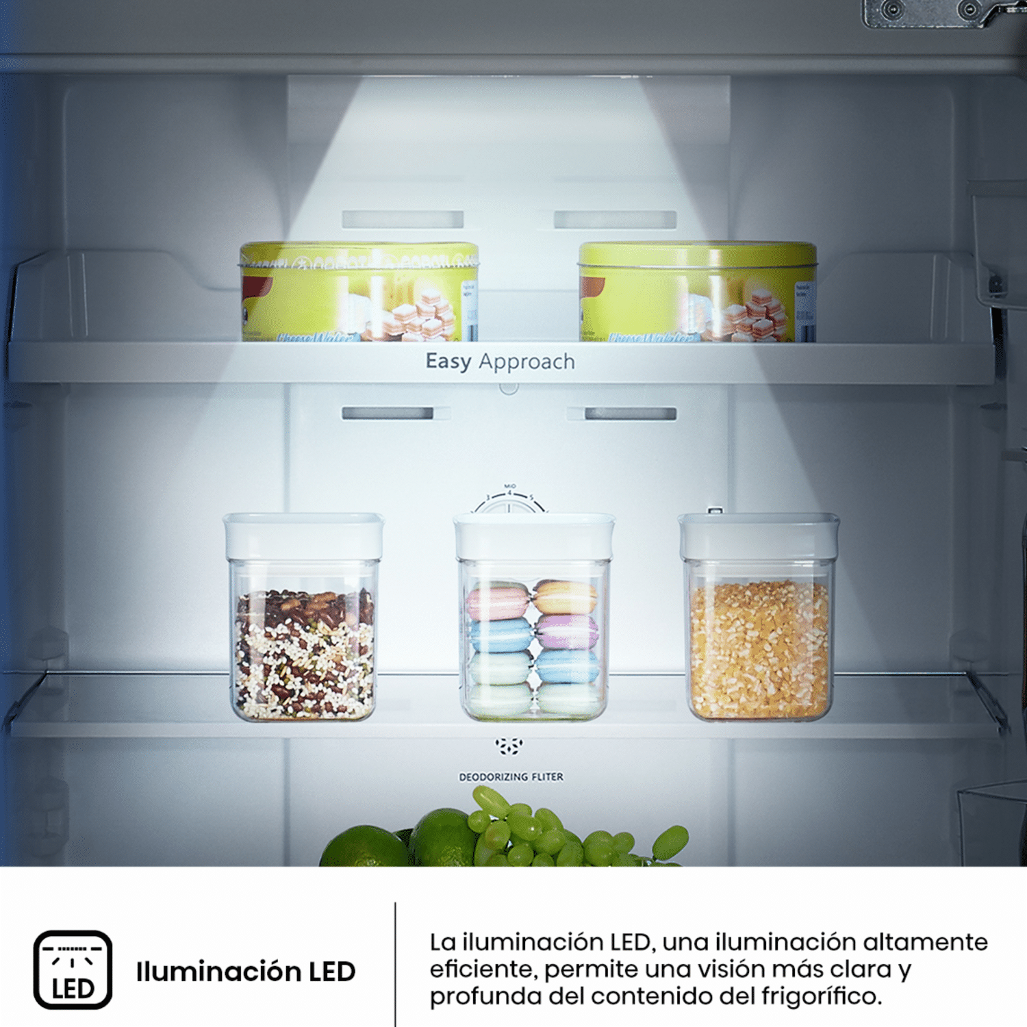 Refrigeradora Top Mount Black Glass HISENSE 411 Litros