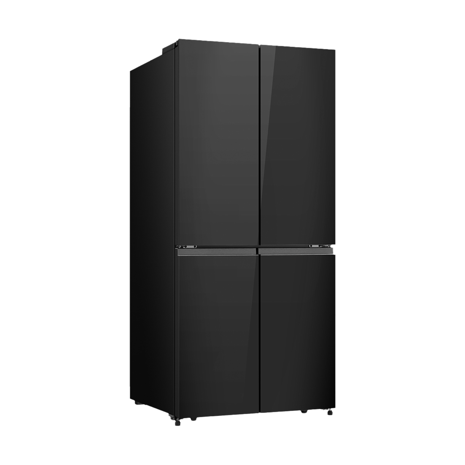 Refrigeradora Side By Side Black Glass HISENSE 568 Litros