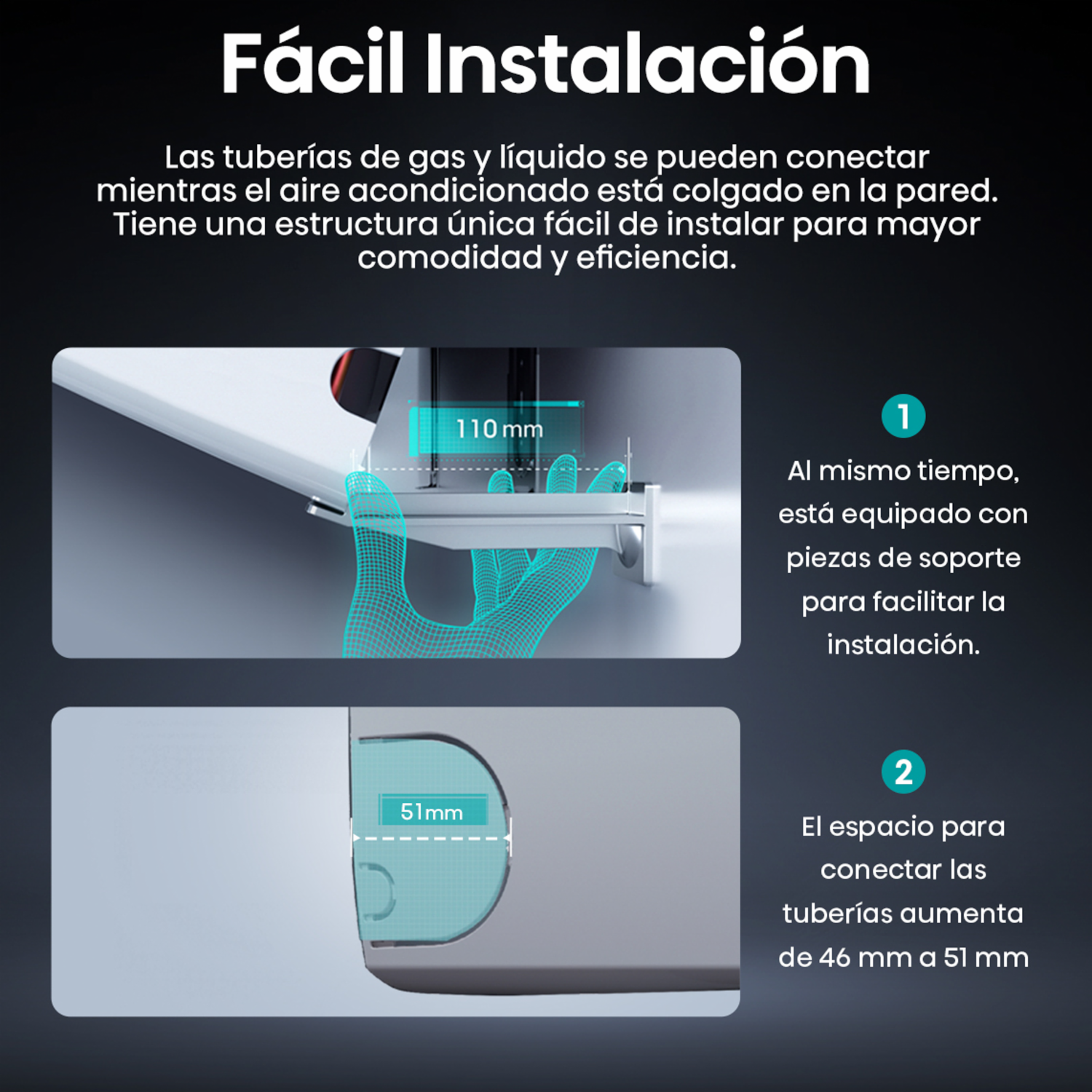 Aire Acondicionado De Pared HISENSE 24000 BTU