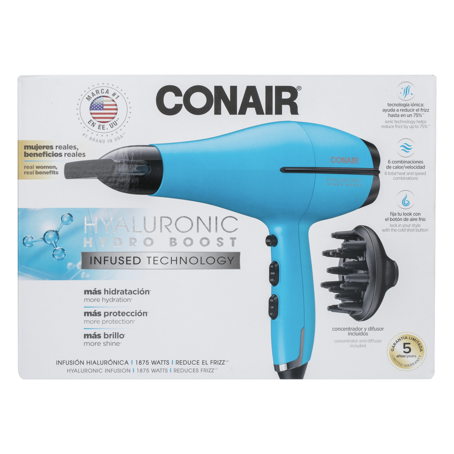 Secador De Cabello Profesional CONAIR 1875 W