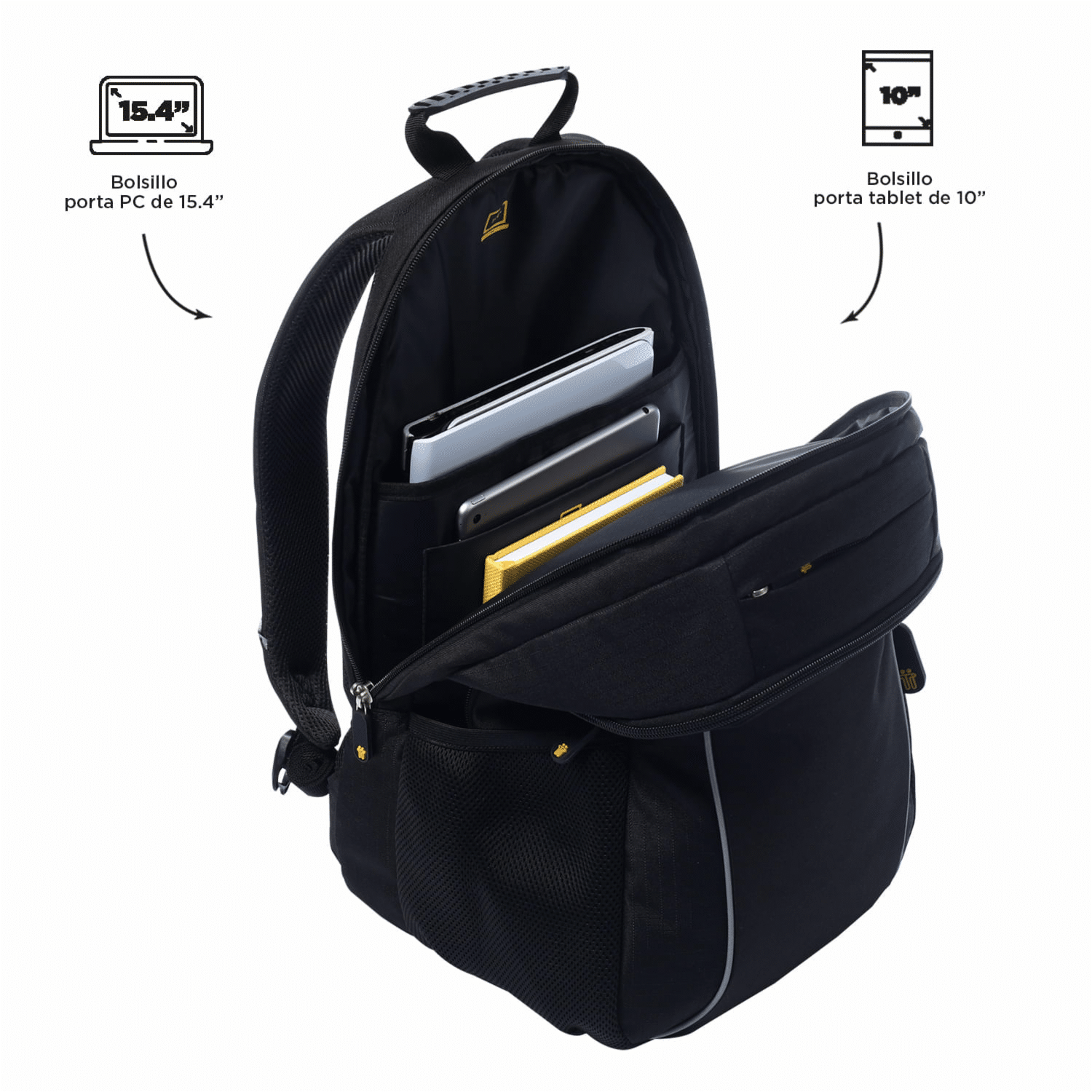 Mochila Pc Unisex Cambri 2.0 TOTTO Negro