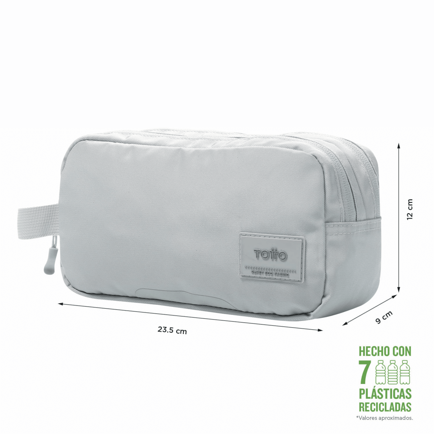 Estuche Multiusos Unisex Marañon TOTTO Gris