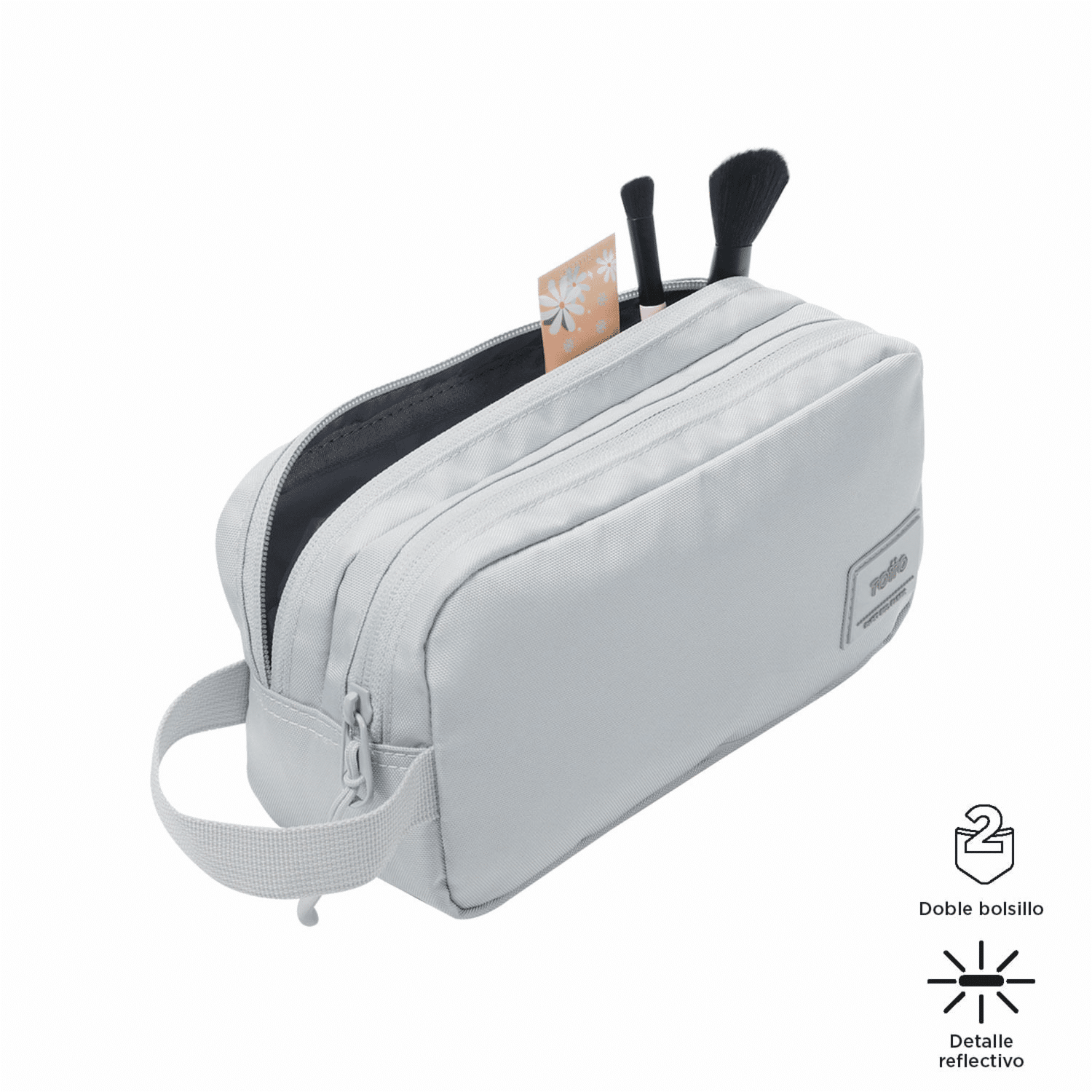 Estuche Multiusos Unisex Marañon TOTTO Gris
