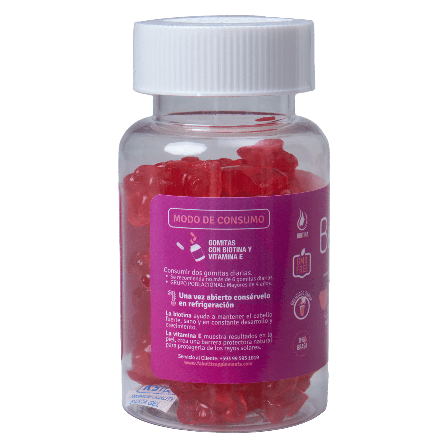 Complemento Nutricional Biotina Y Vitamina E FAKULTI 88 G