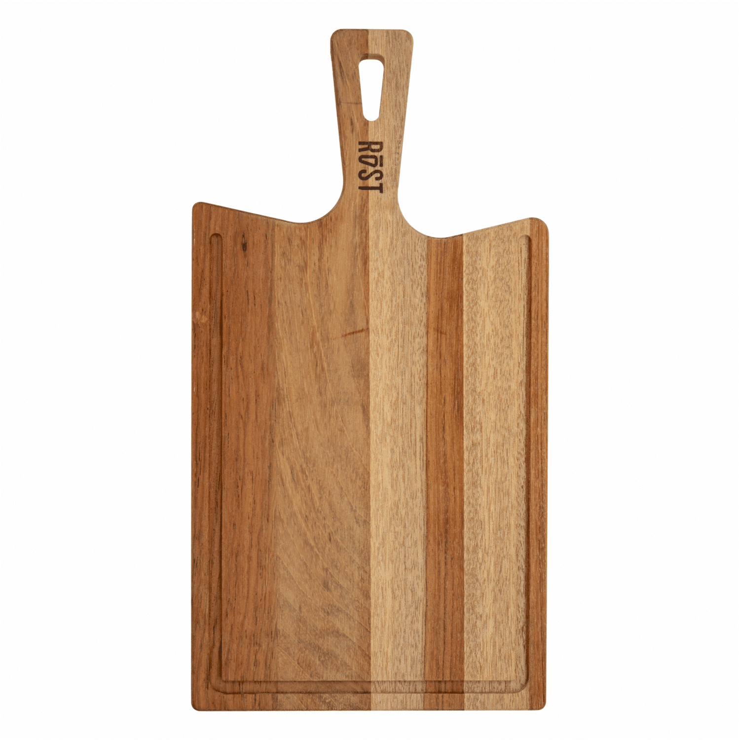 Tabla De Servicio Para Asado Con Mango TRAMONTINA 40X21X1.8 CM