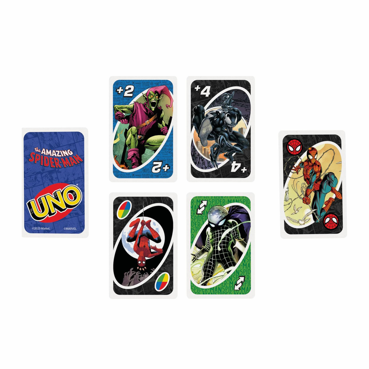 Juego De Mesa Cartas Uno SPIDERMAN The Amazing Spider-Man