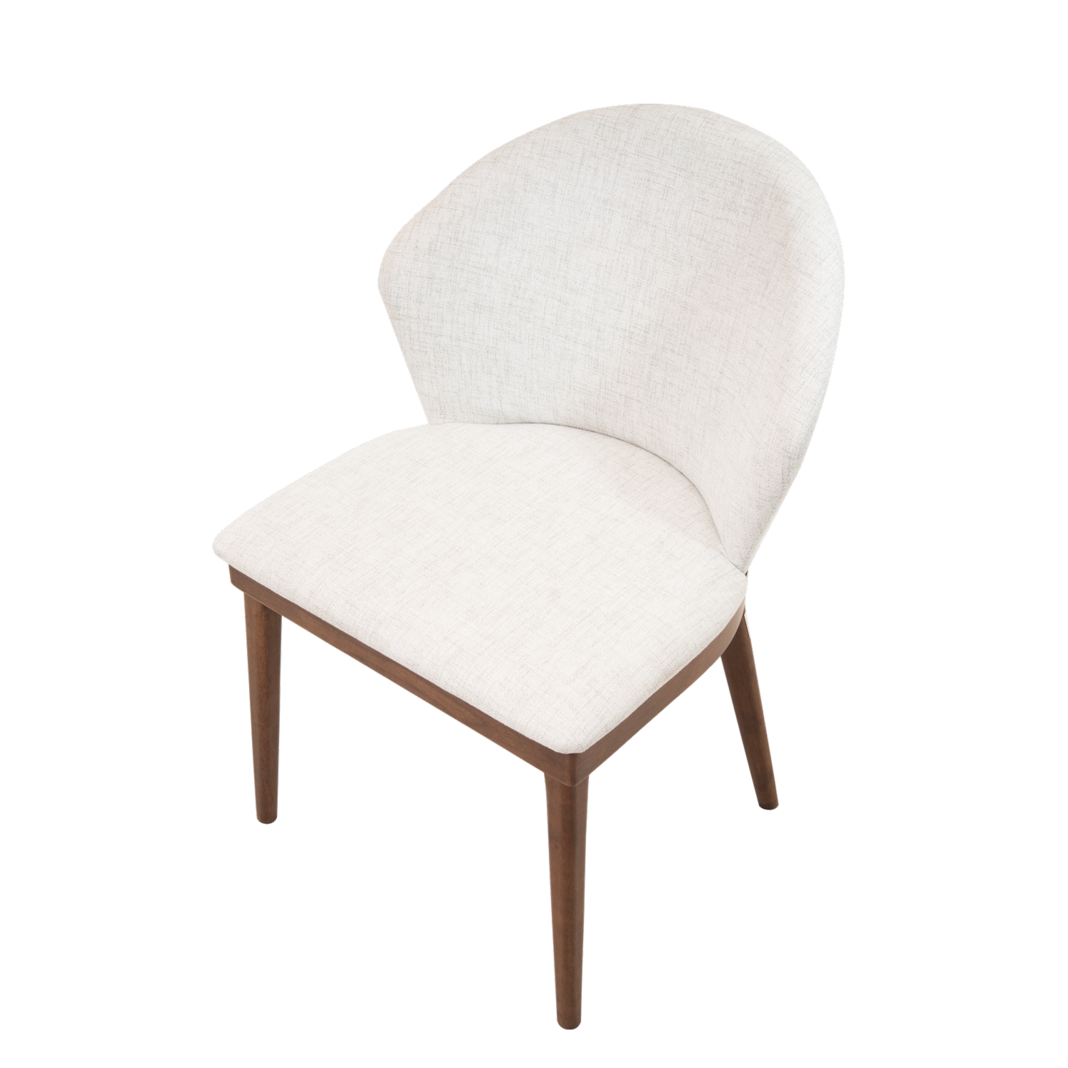 Silla Auxiliar MOBILIA Madera De Caucho Y Textil